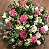 Pink Rose and Freesia Posy
